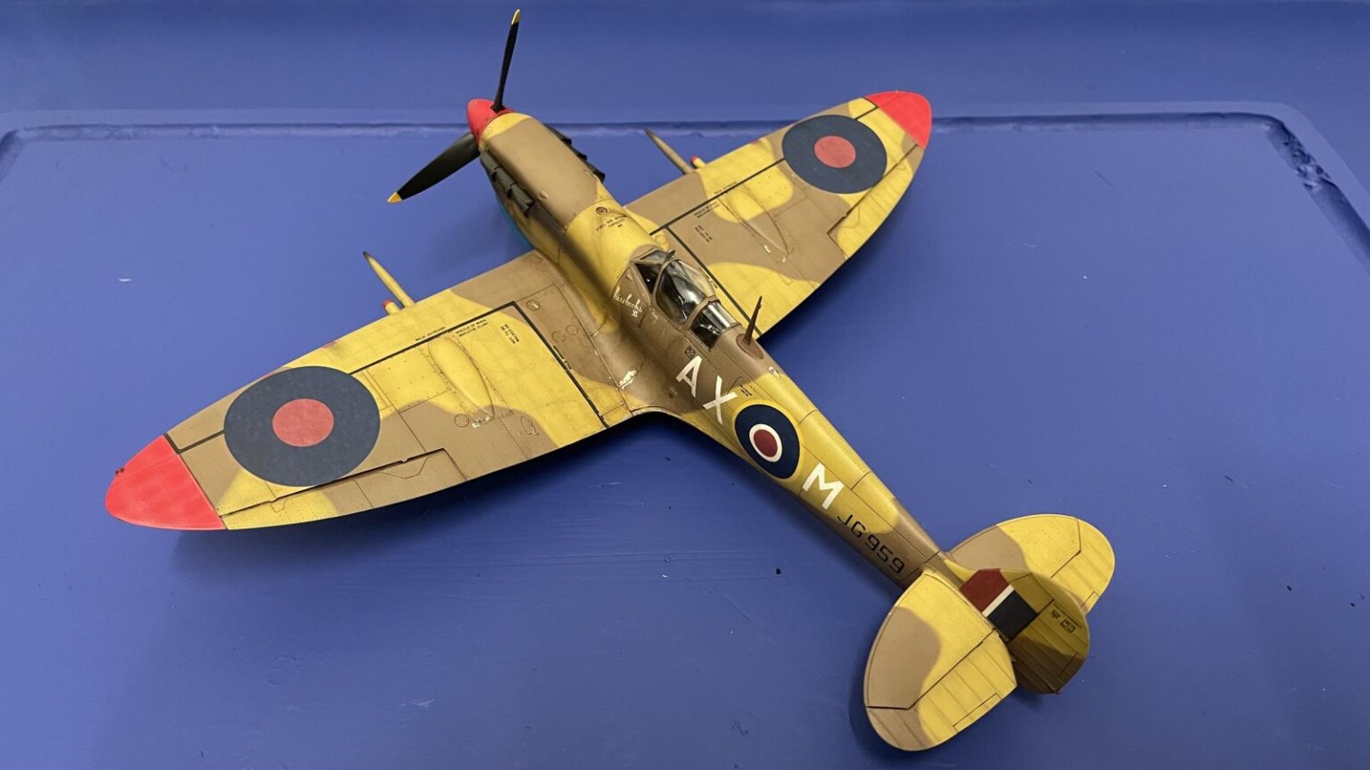 Desert Air Force Spitfire Mk Vc Eduard Profipack Imodeler