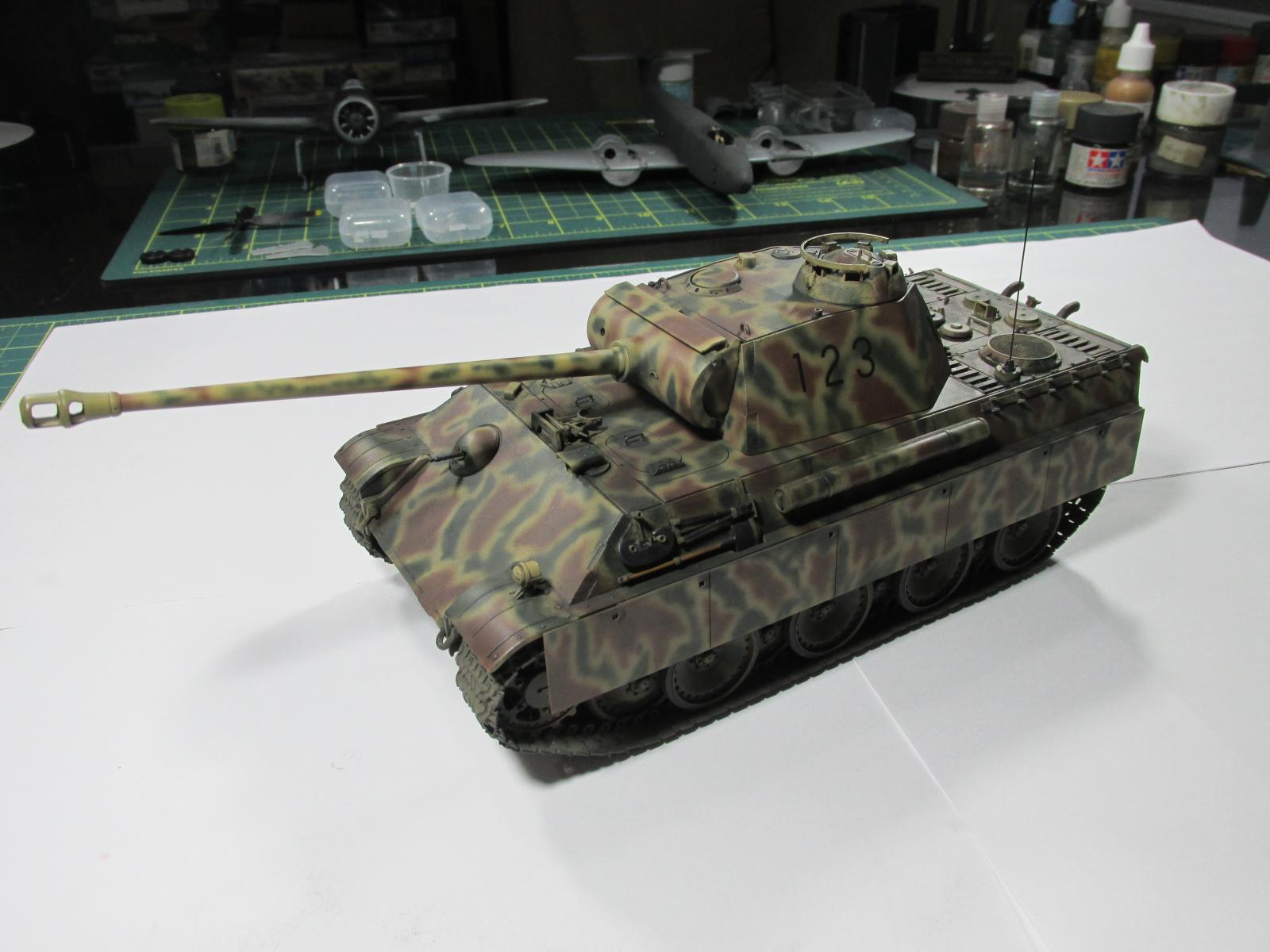 Panther Ausf G Early Production Ostfront Tamiya 1 35 IModeler