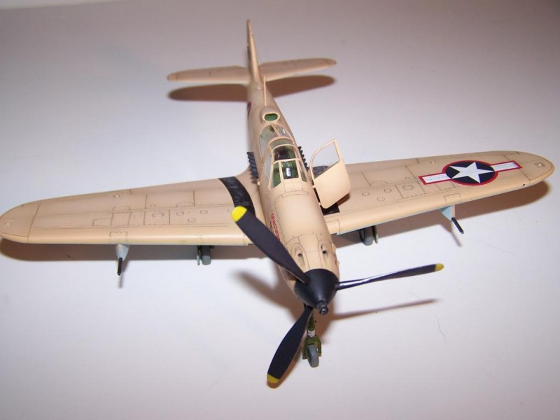 A Pacific Devil-P-39Q - 1/48 Airacobra Eduard - iModeler