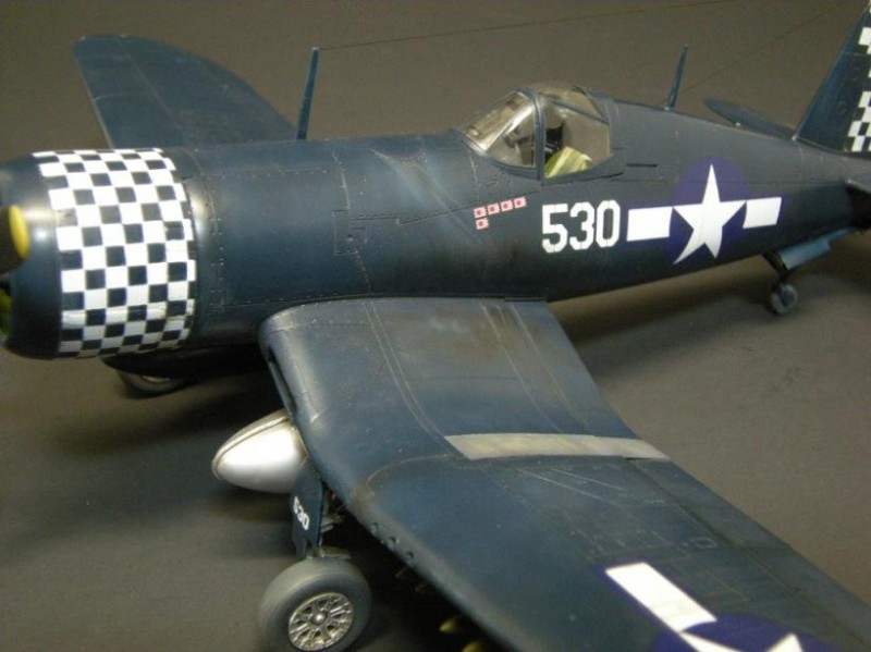 Tamiya 1/48th F4U-1D of VMF-312 - 1/48 Corsair - iModeler