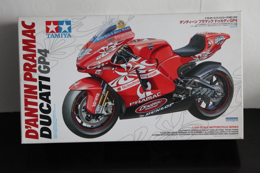 D'Antin Pramac Ducati GP4 - 1/12 Tamiya - iModeler