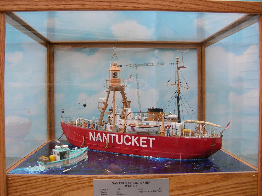 Nantucket Lightship 612 Scale Model