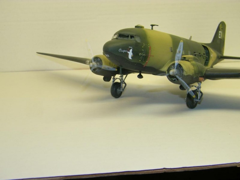 Monogram AC-47 Spooky gunship 148th - 1/48 C-47 - iModeler