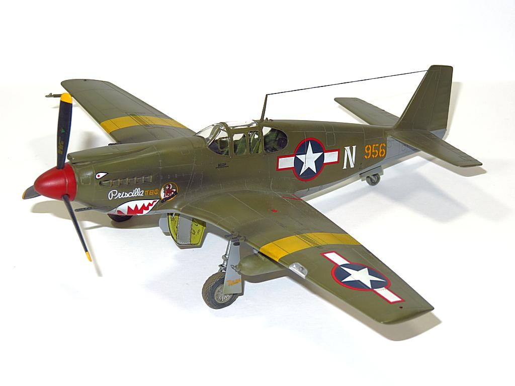 1/48 Italeri/AM A-36A Apache - A-36 Accurate Miniatures Mustang - iModeler