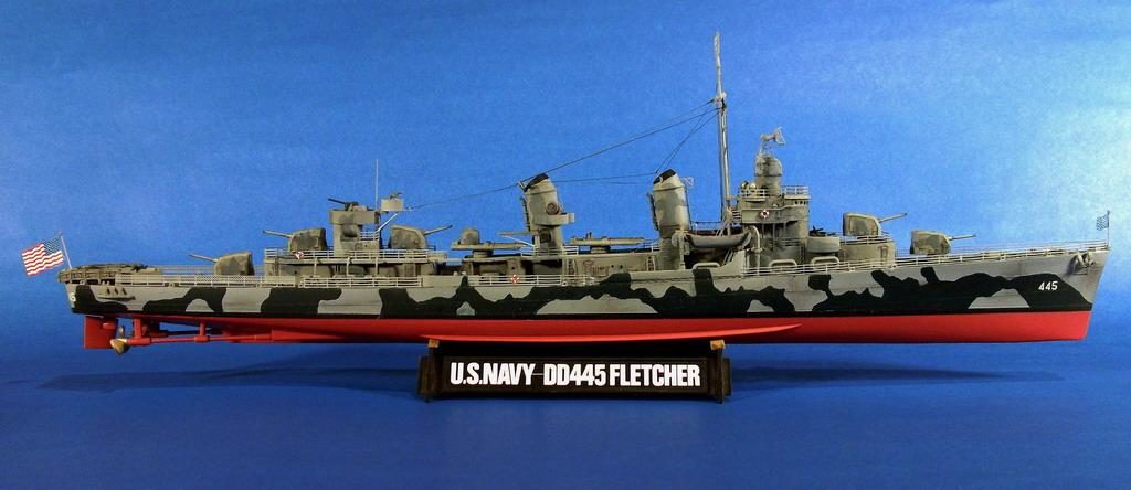 1:350 Navy Zerstörer DD445 Fletcher U.S Tamiya 78012 