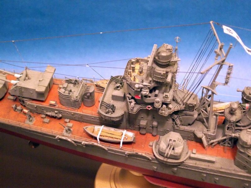 IJN Light Cruiser Yahagi 1945 Ten Ichi Go Operation (1/350 Hasegawa ...