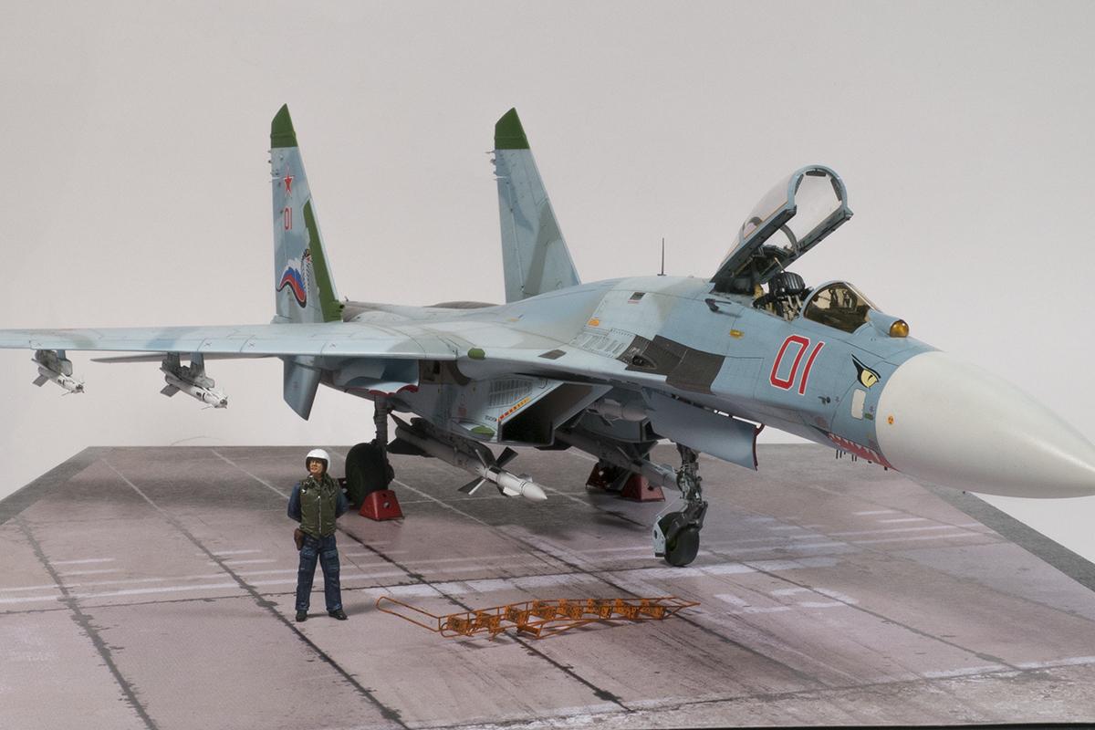 Quickboost 1/48 Sukhoi Su-27 Flanker B Correct Nose for Academy kit # 48116 