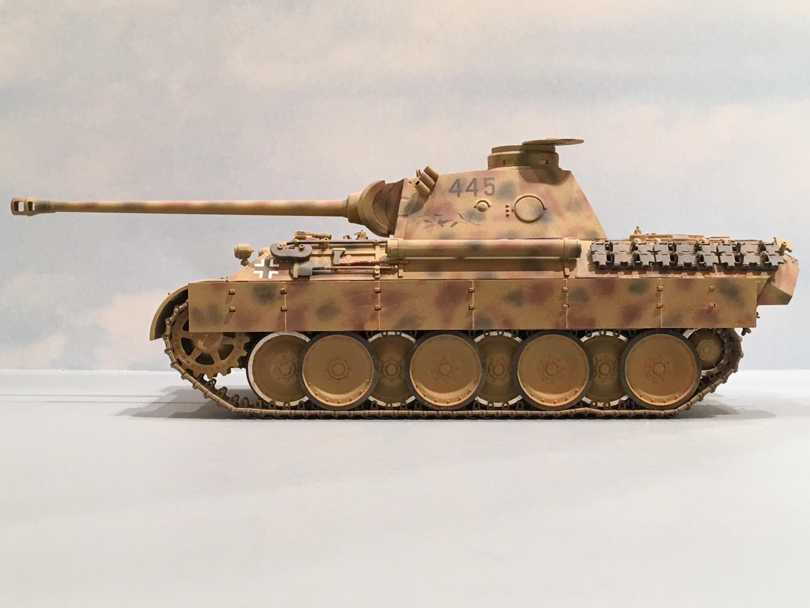 EA35-026 Details about    PE for WWII German Panther D（Kursk 1943 1:35 ETMODEL 