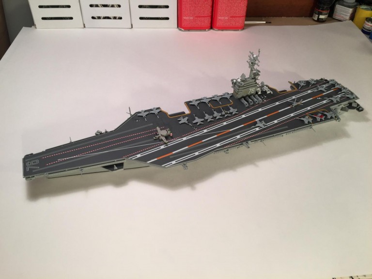 1/720 USS Ronald Reagan - aircraft carrier - iModeler