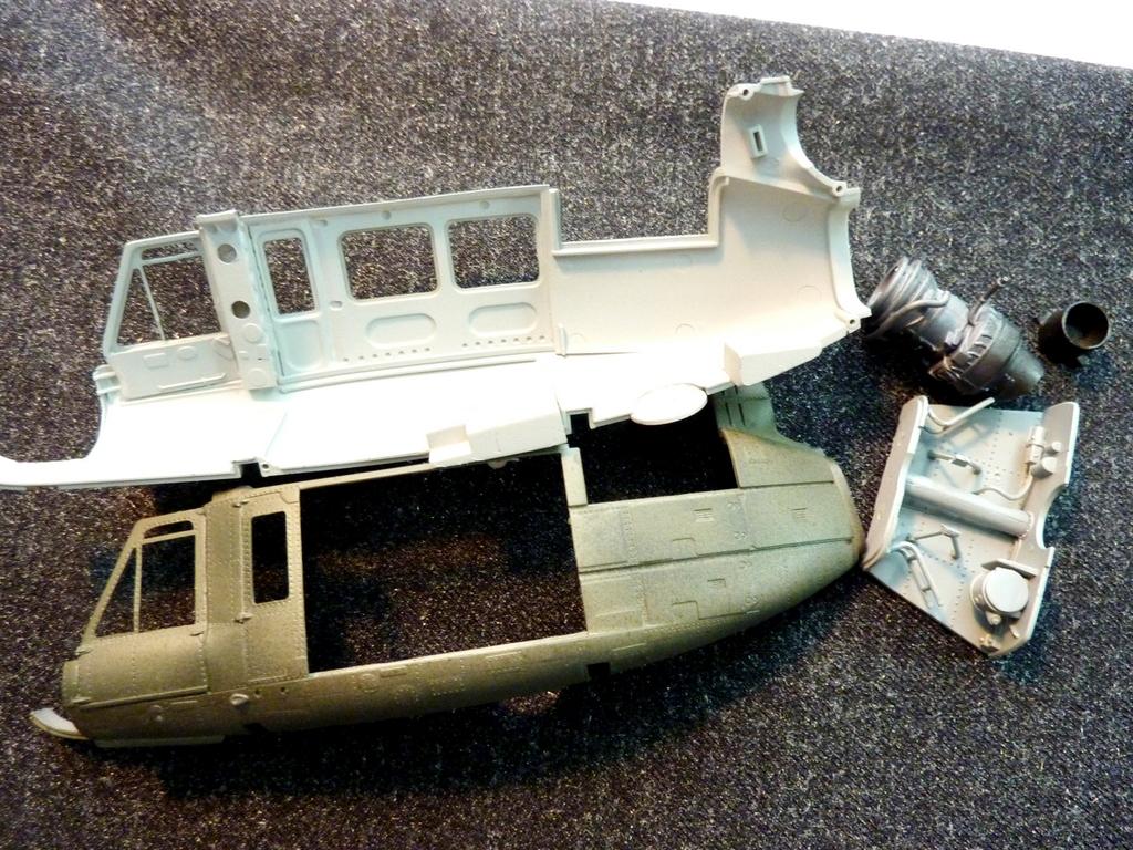 Review: Kitty Hawk 1/48 UH-1D “Huey” – Build Review, Part 2 - UH-1