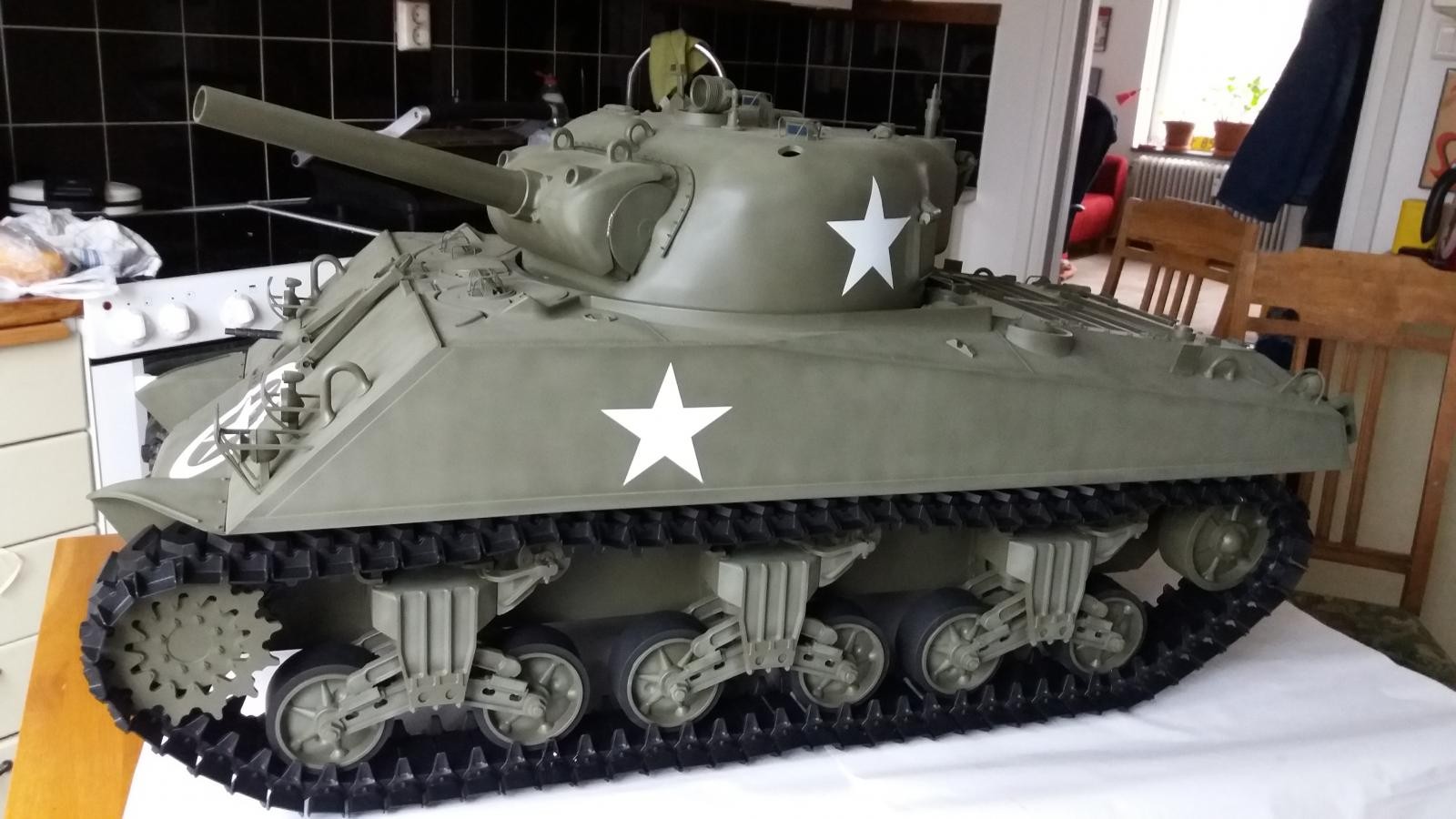 forkæle ukendt Økonomisk 1/6 Sherman - Arsenalen large scale M4 - iModeler