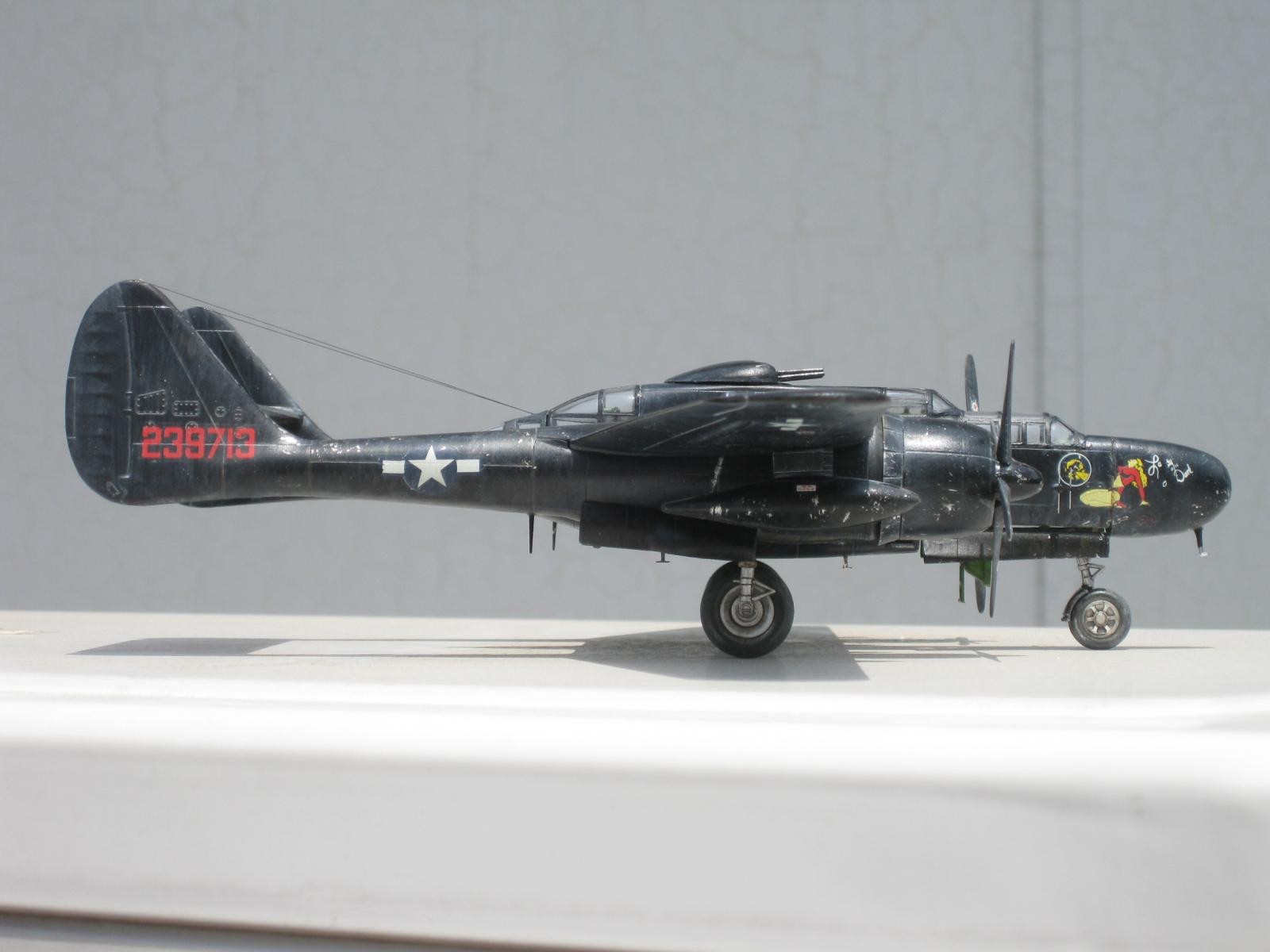 P-61B LADY OF THE DARK Dragon 5122 1:72 Scale P-61A BLACK WIDOW 