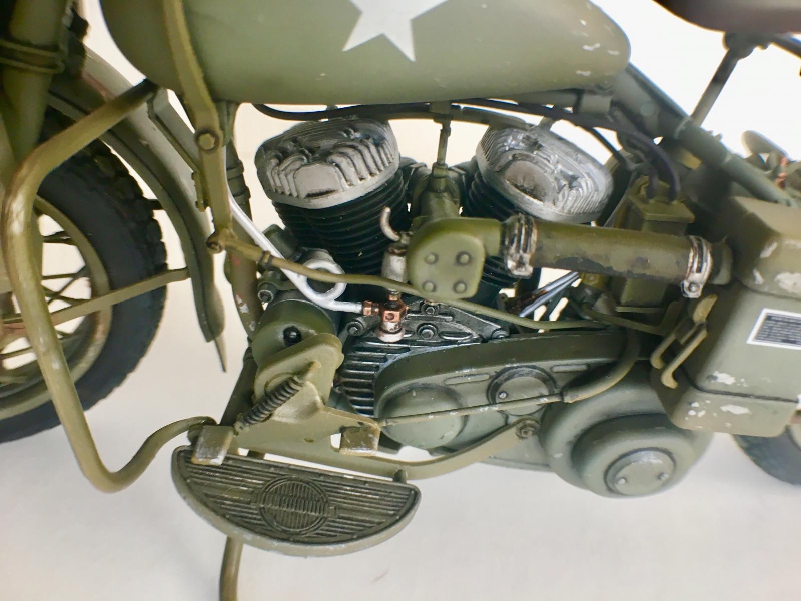 1/9 Harley Davidson WLA Model Wheel Spoke Kit Protar Italeri 