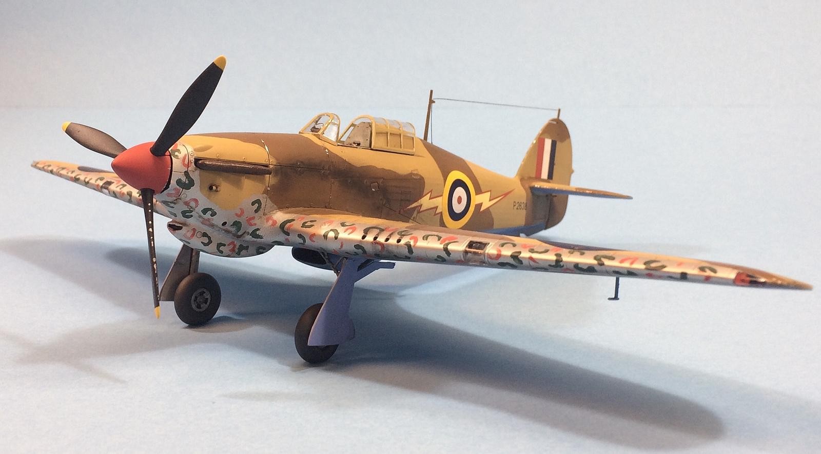 Hawker Hurricane Mk.I Tropical Series 5 1:48 Air Fix Model Kit 