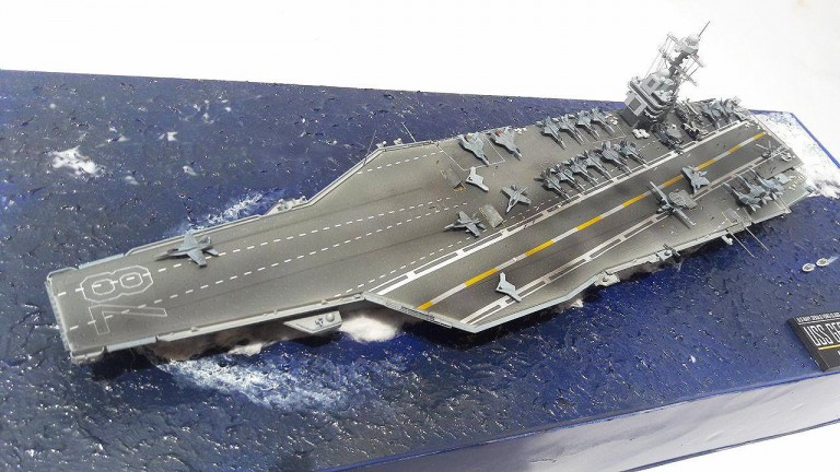 1/700 scale USS Gerald Ford CVN-78 (Modified build) - aircraft carrier ...