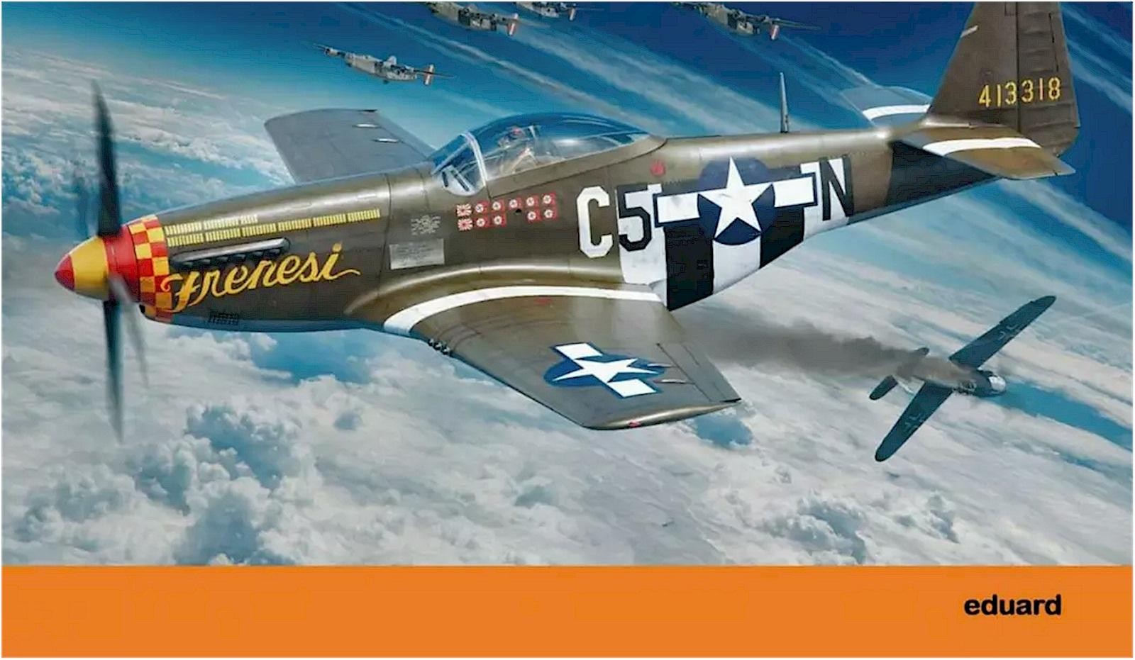 P-51D OVERTREES and P-51D-5 PE-set EDUARD 1/48 