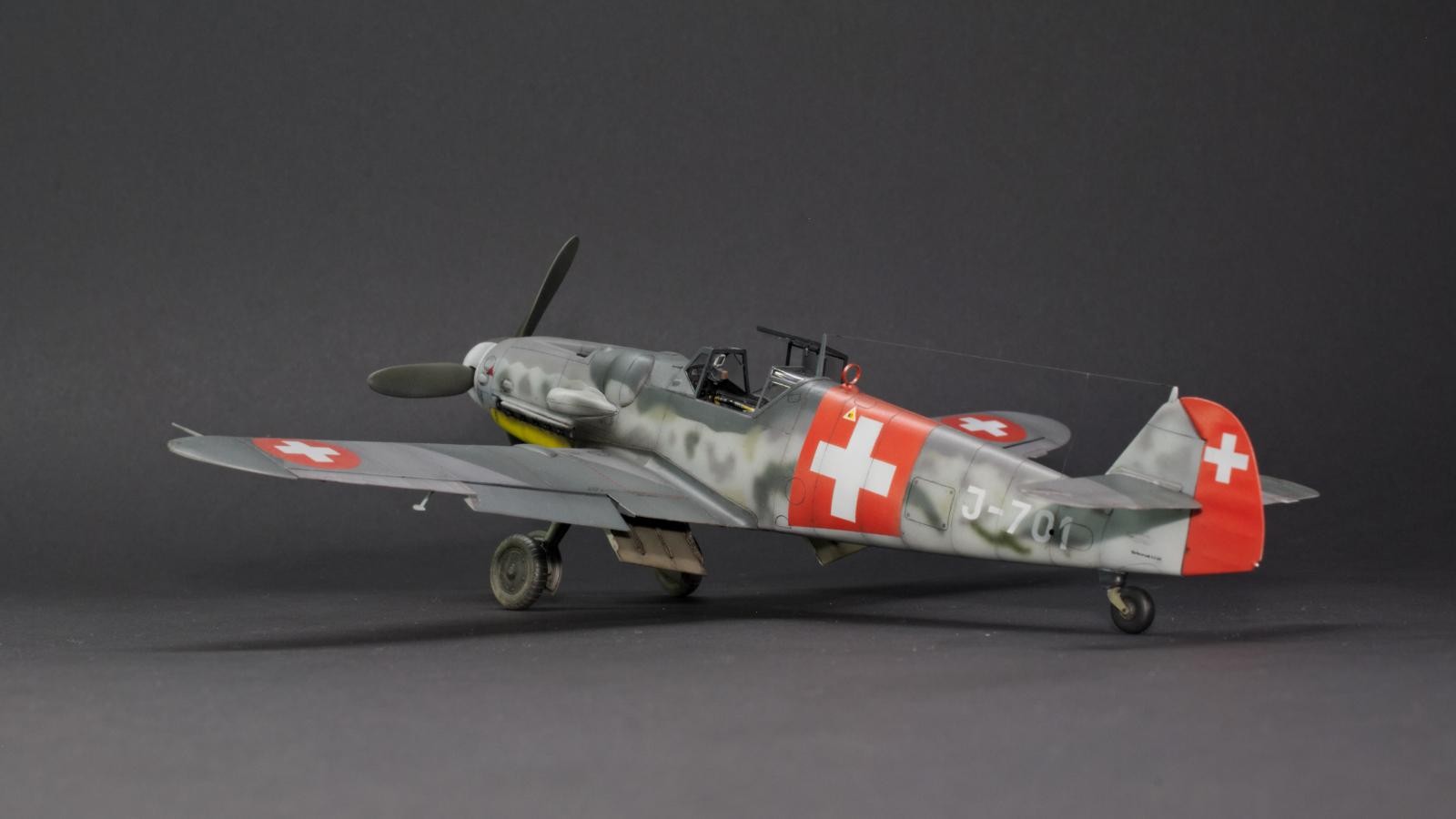 Me 109g 6 Of Swiss Af Zvezda 1 48 Imodeler