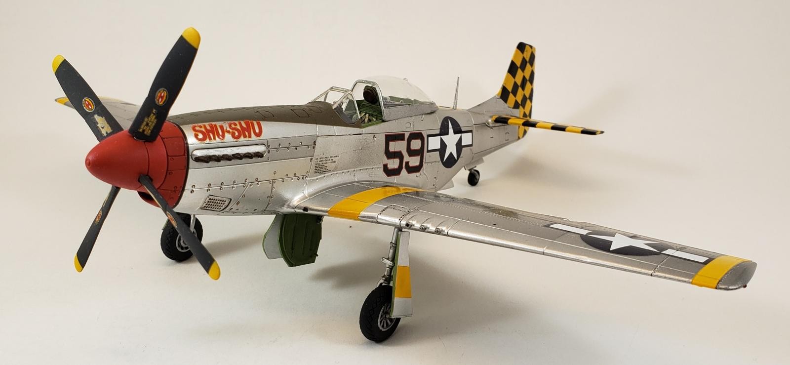 Eduard 1/48 FE853 Colour Zoom etch for the Airfix P-51D Mustang kit 