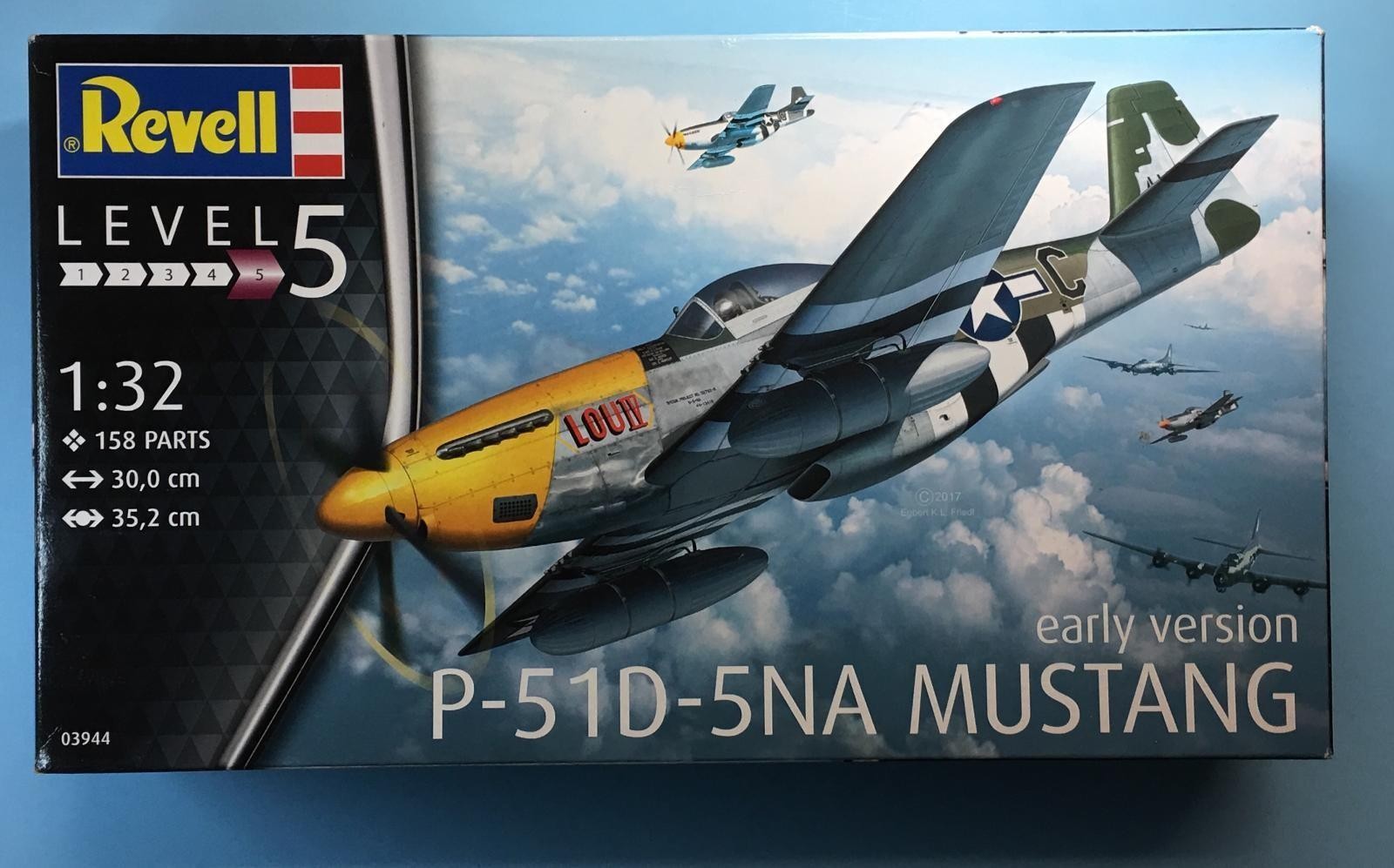 REVELL P-51D-5NA EARLY MUSTANG 85-5989 *PARTS* WING SPARS+GEAR DOORS+MORE 1/32
