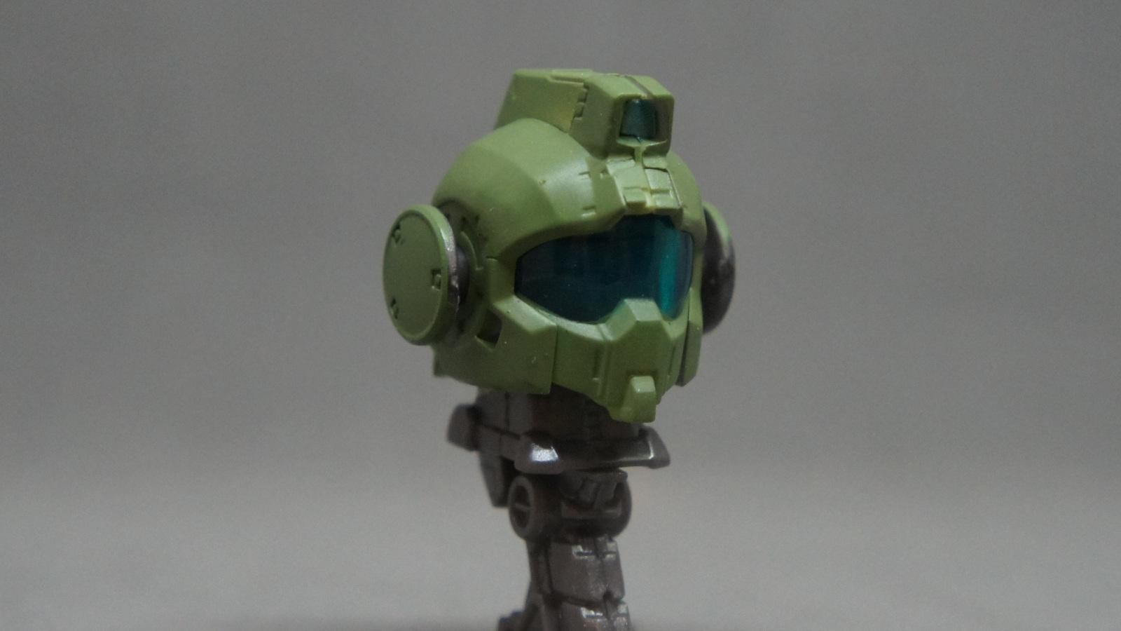 Gundam GM(G) candy toy head - Mecha robot - iModeler