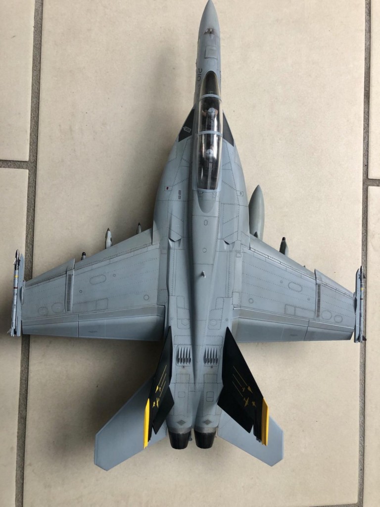 1/48 F-18F RAAF operation Okra - F/A-18 Hasegawa Super Hornet - iModeler