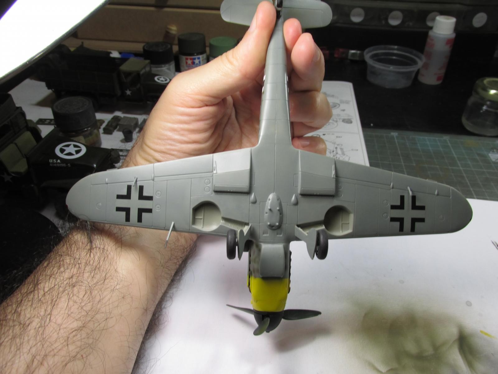MESSERSCHMITT Bf-109 G-10 PAINTING MASK TO REVELL/MONOGRAM KIT #48077 1/48 PMASK 