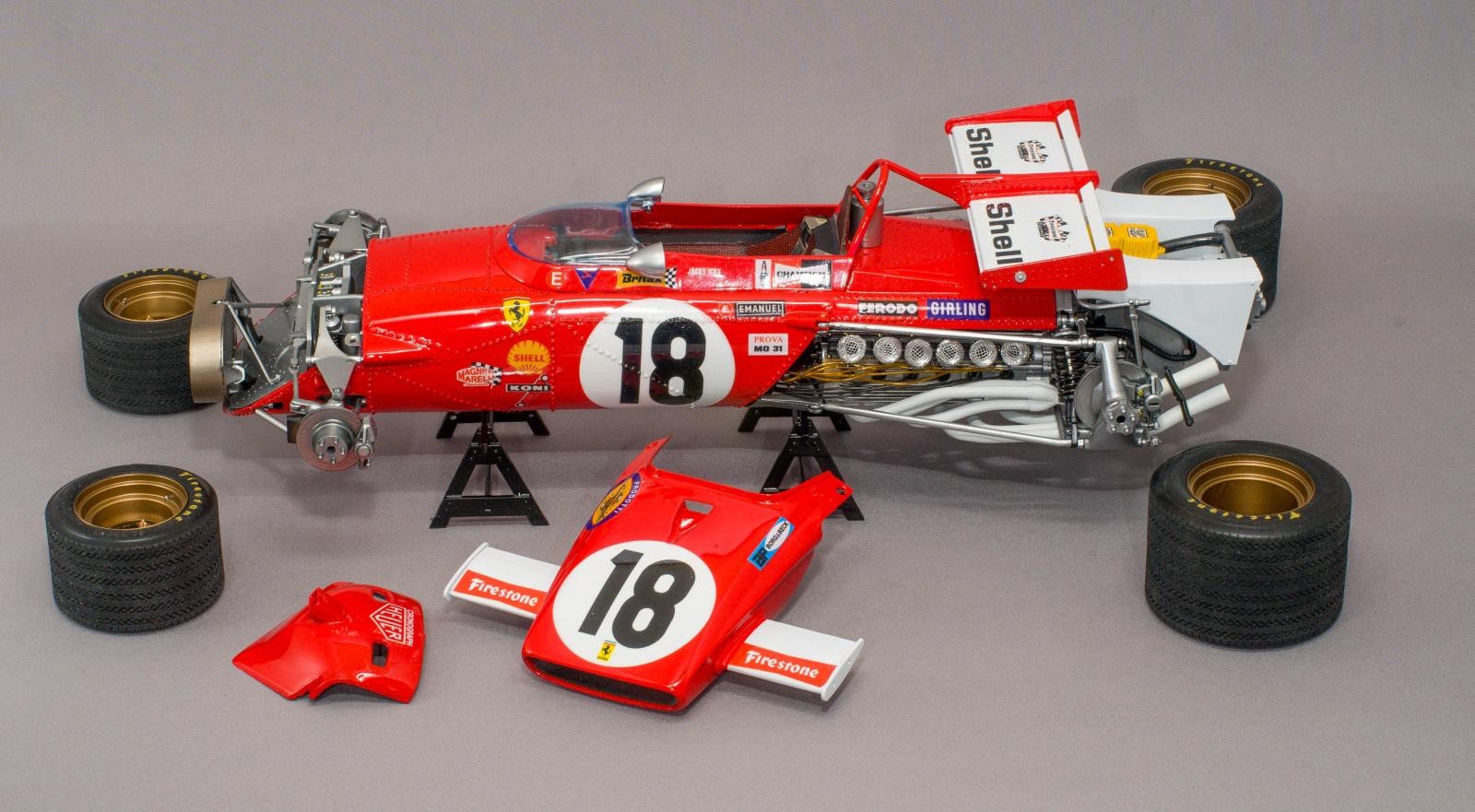 1971 Ferrari 312B - Jacky Ickx – Tamiya 1/12 - Formula 1 - iModeler