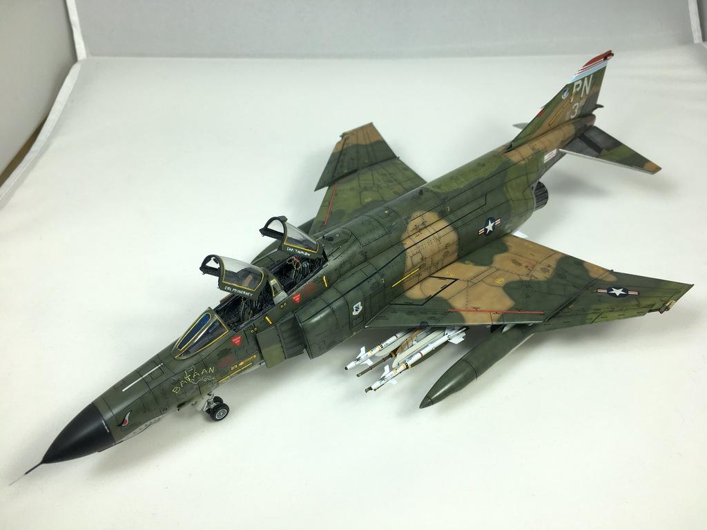 F-4E PHANTOM Jet Fighter NORTHROP F4 F4E model kit modellismo vintage Lee 1/144 