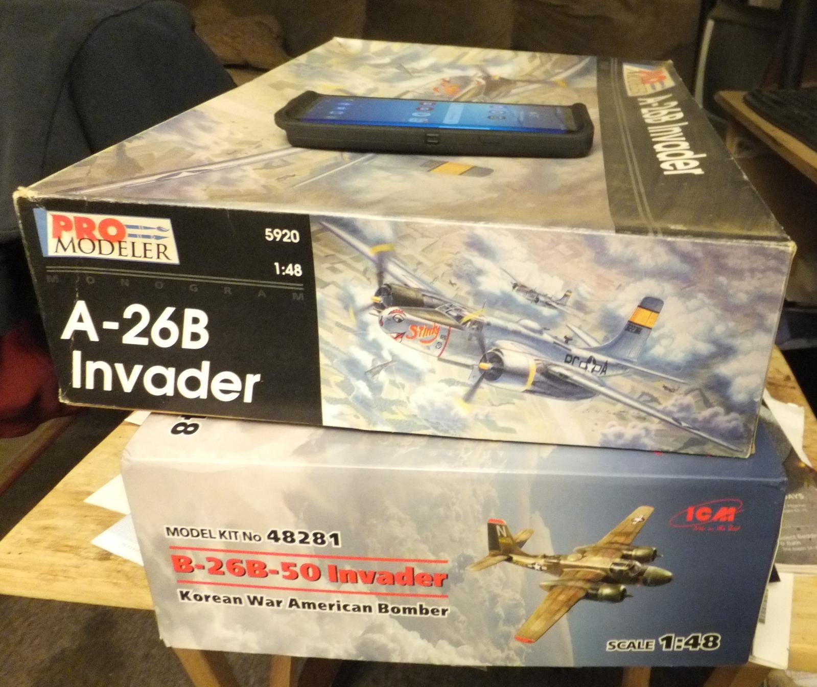 Review: 1/48th A/B-26 Invader, ICM/Monogram/Revell Review 