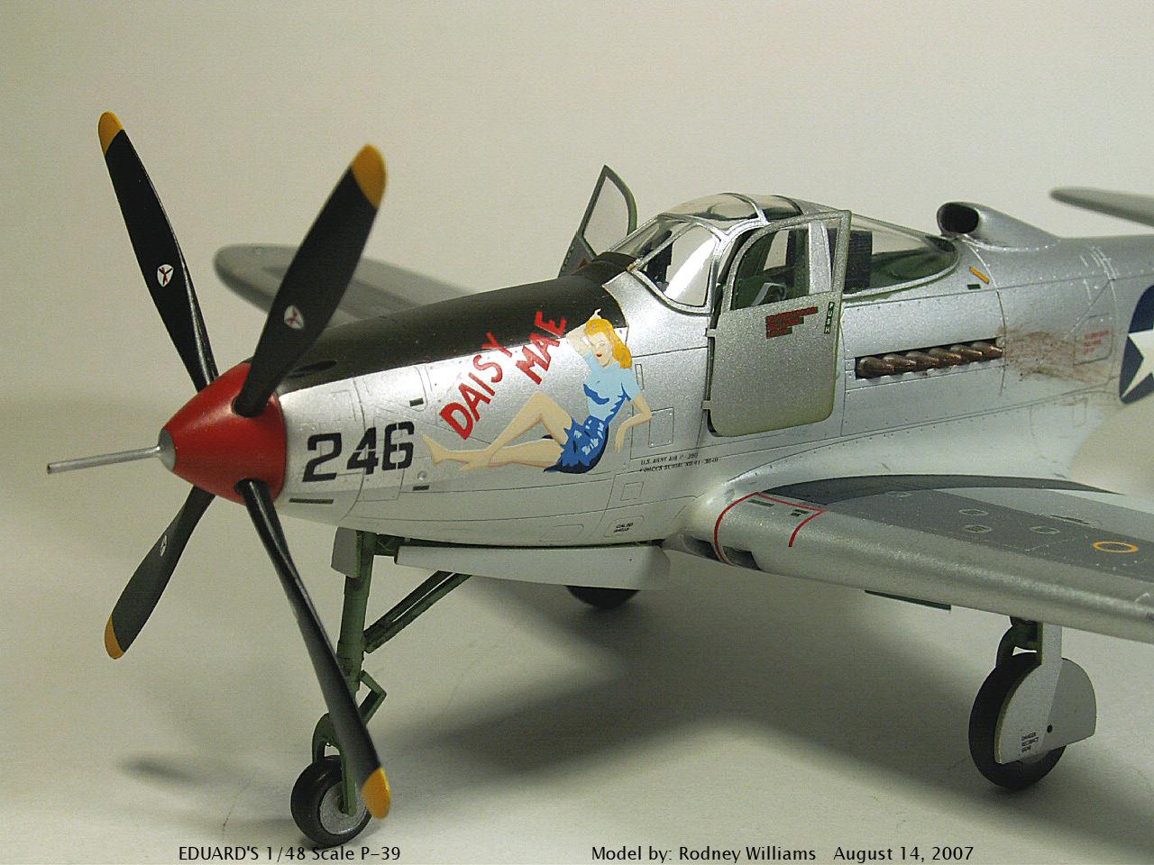 1/48 Scale P-39 Airacobra. - iModeler