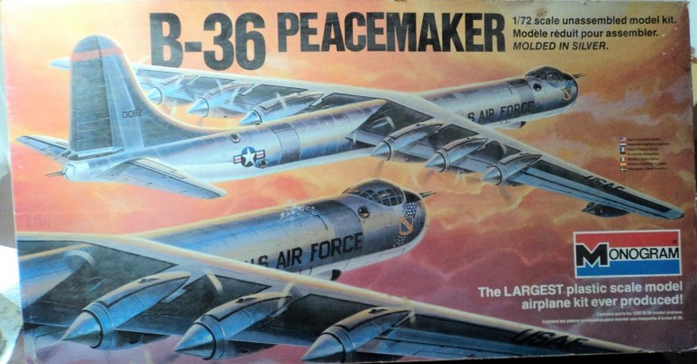 Monogram’s Outstanding 1/72nd Scale B-36 - 1/72 - IModeler