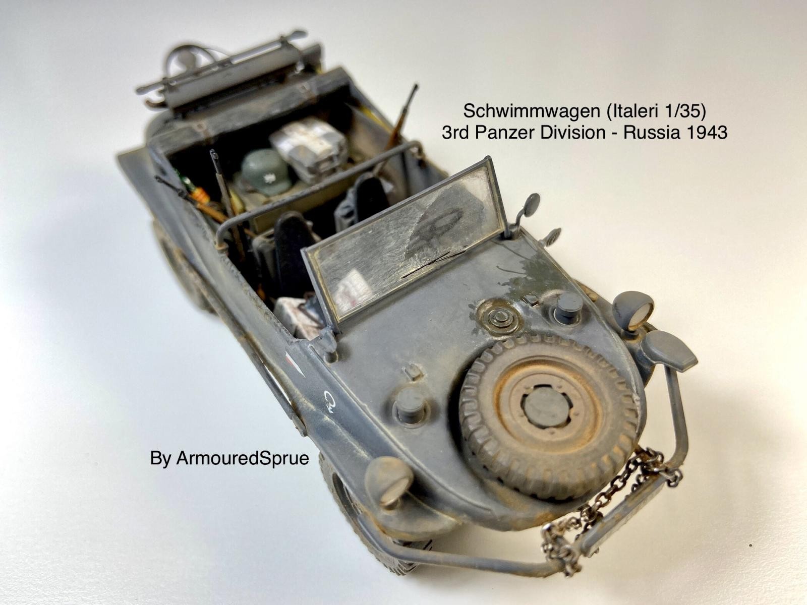 Schwimmwagen (Italeri 1/35) - ArmouredSprue - iModeler