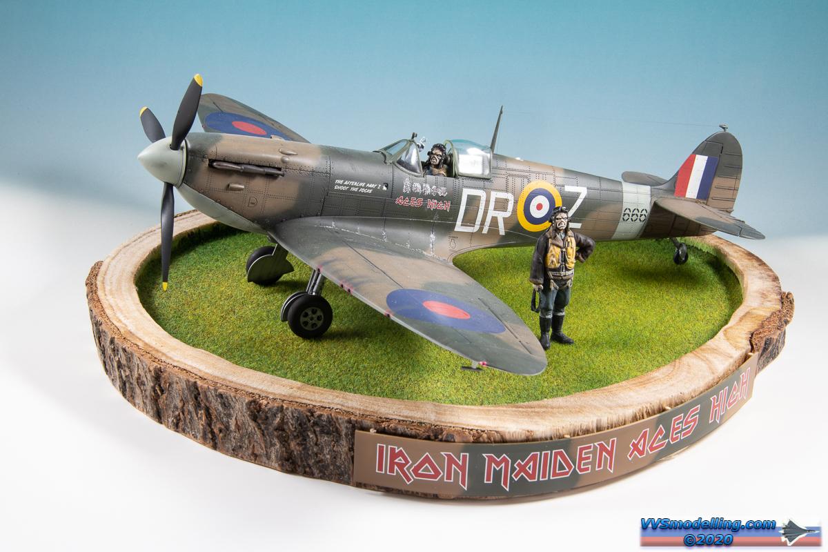 Spitfire Mk.Ii Iron Maiden Aces High 1:32 Revell Aircraft Model Kit 05688 