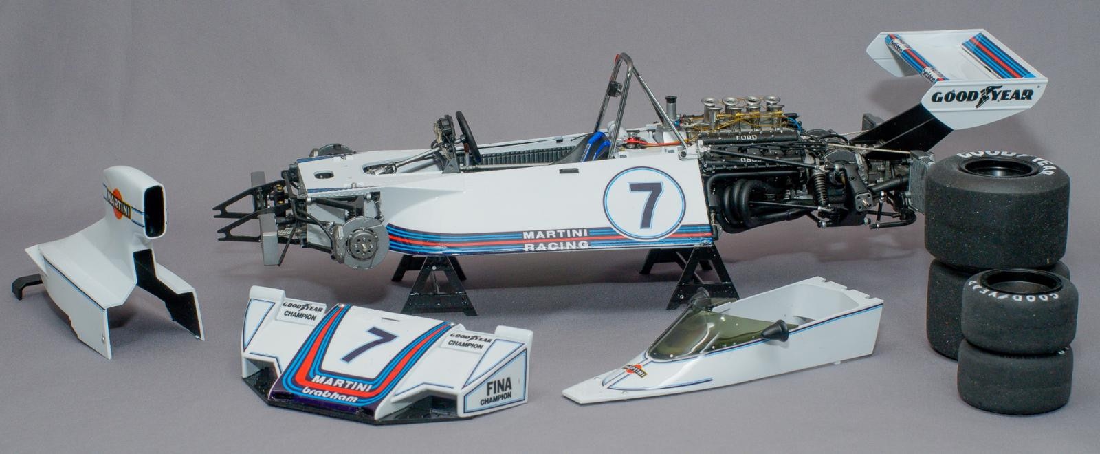 Tamiya 1975 Martini Brabham BT44B 1/12 Plastic Model Kit BS1218 - New Open  Box