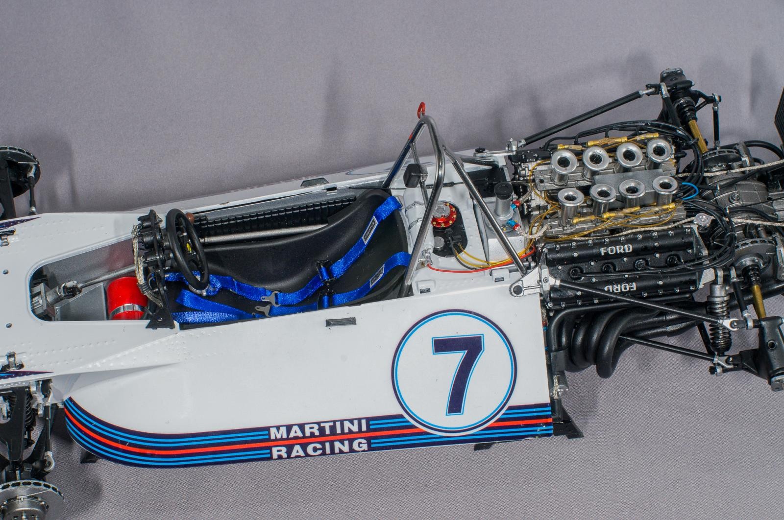 Tamiya Martini Brabham BT44B Big Scale 1/12 Racing Car Model Kit UNBUILT  No. 18
