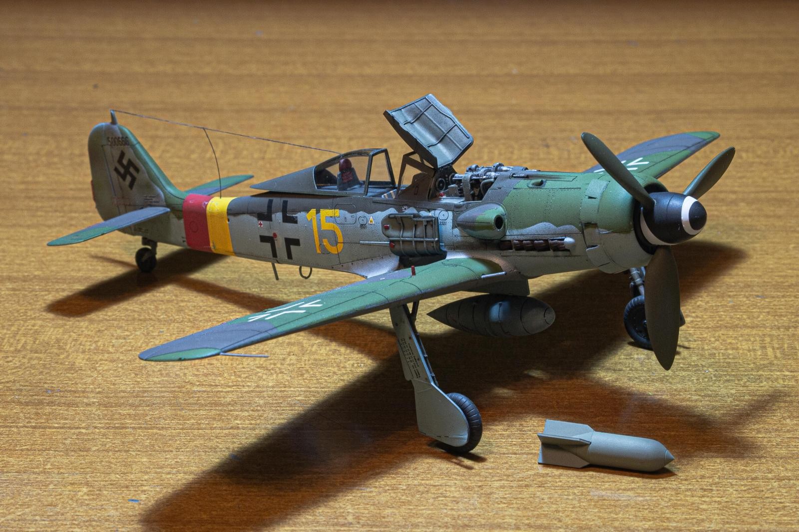 Revell Focke Wulf Fw 190 D 9 Plastic Scale Model Kit In 148 Scale ...