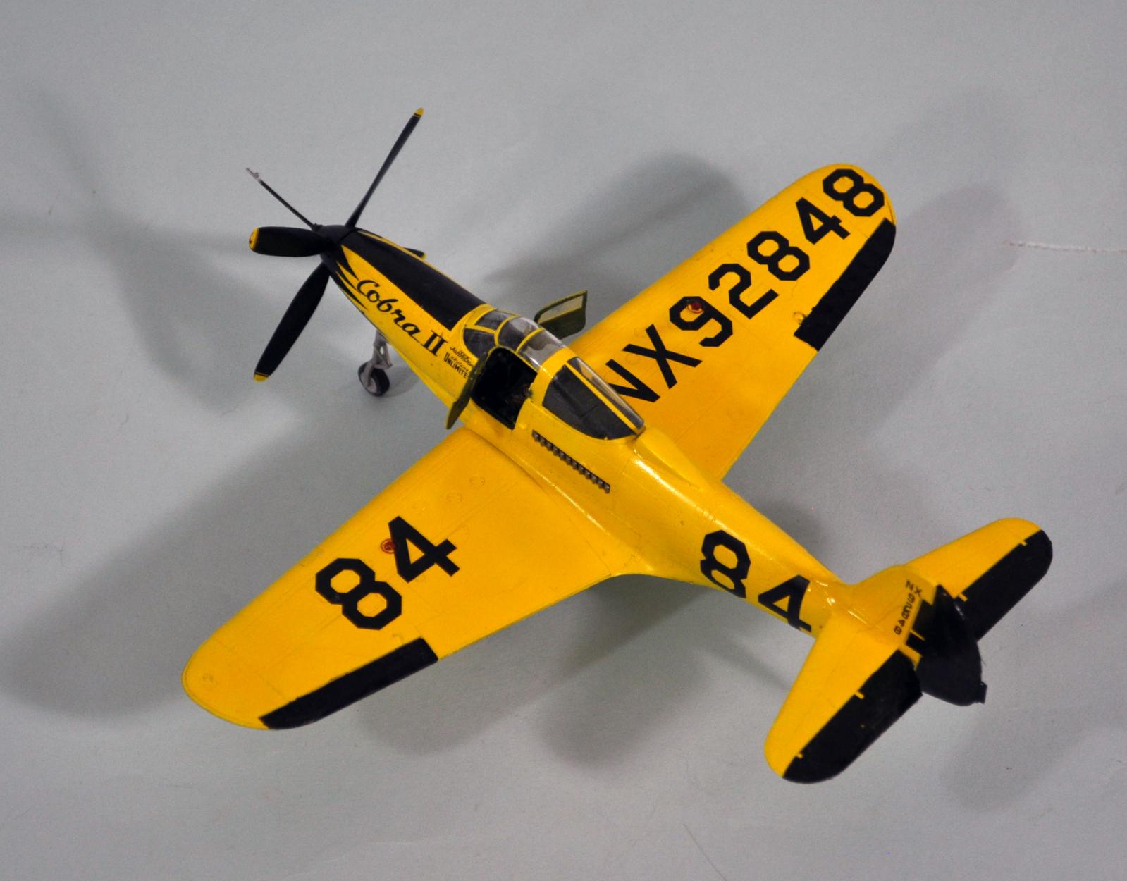 “Cobra II” P-39 air racer – 1946 Thompson Trophy winner - 1/48 Hasegawa ...