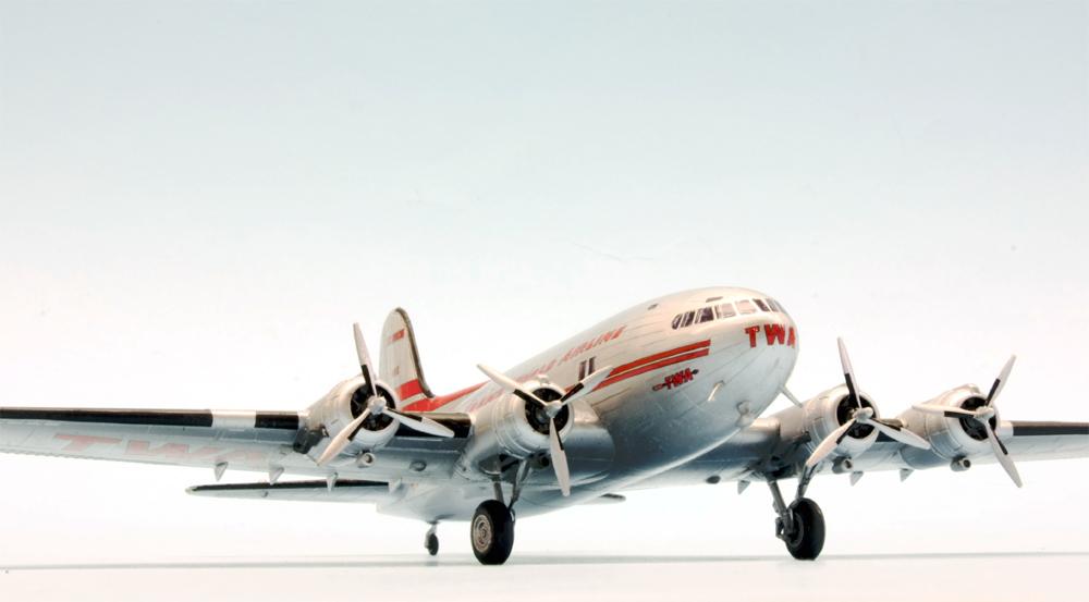 Roden Models 1/144 BOEING 307 STRATOLINER TWA Airlines 