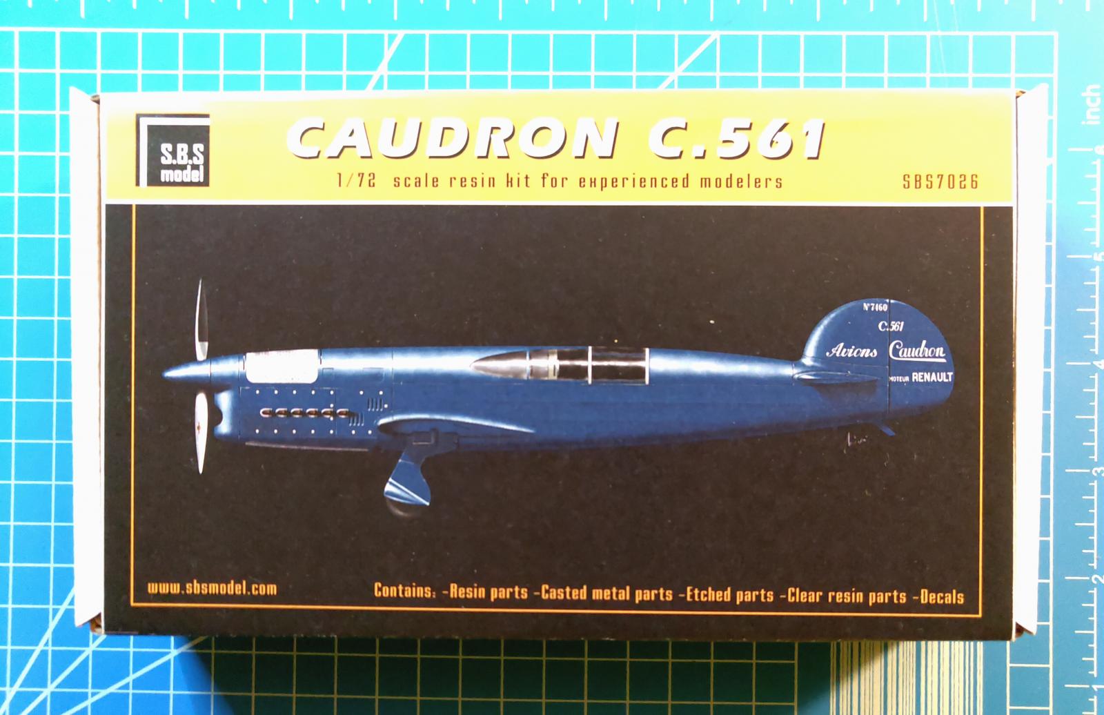 SBS Model 4005 1/48 Caudron C.450 full resin kit 