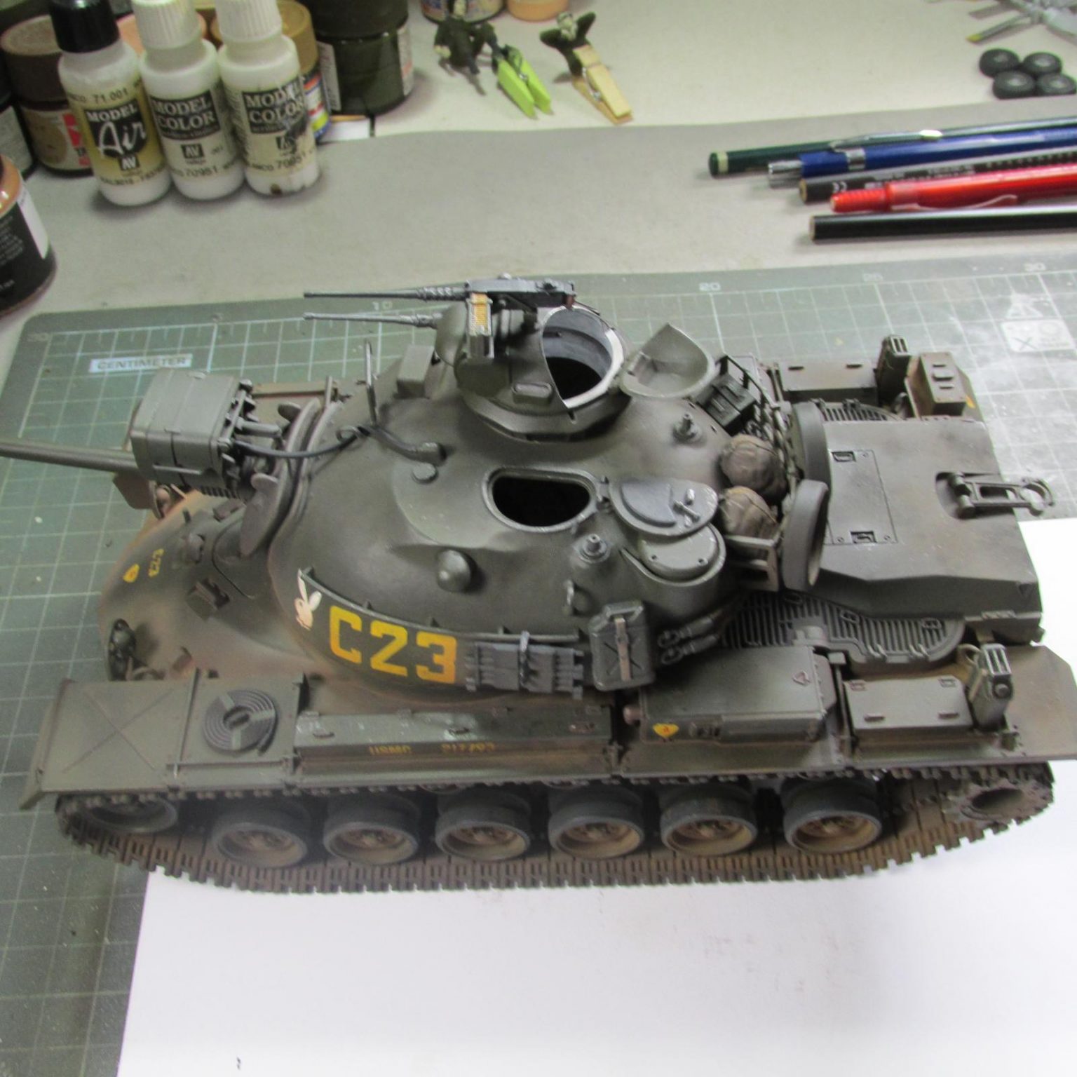 Marines M48a3 Patton Vietnam War Tamiya 1:35 - 1 35 M48 - Imodeler