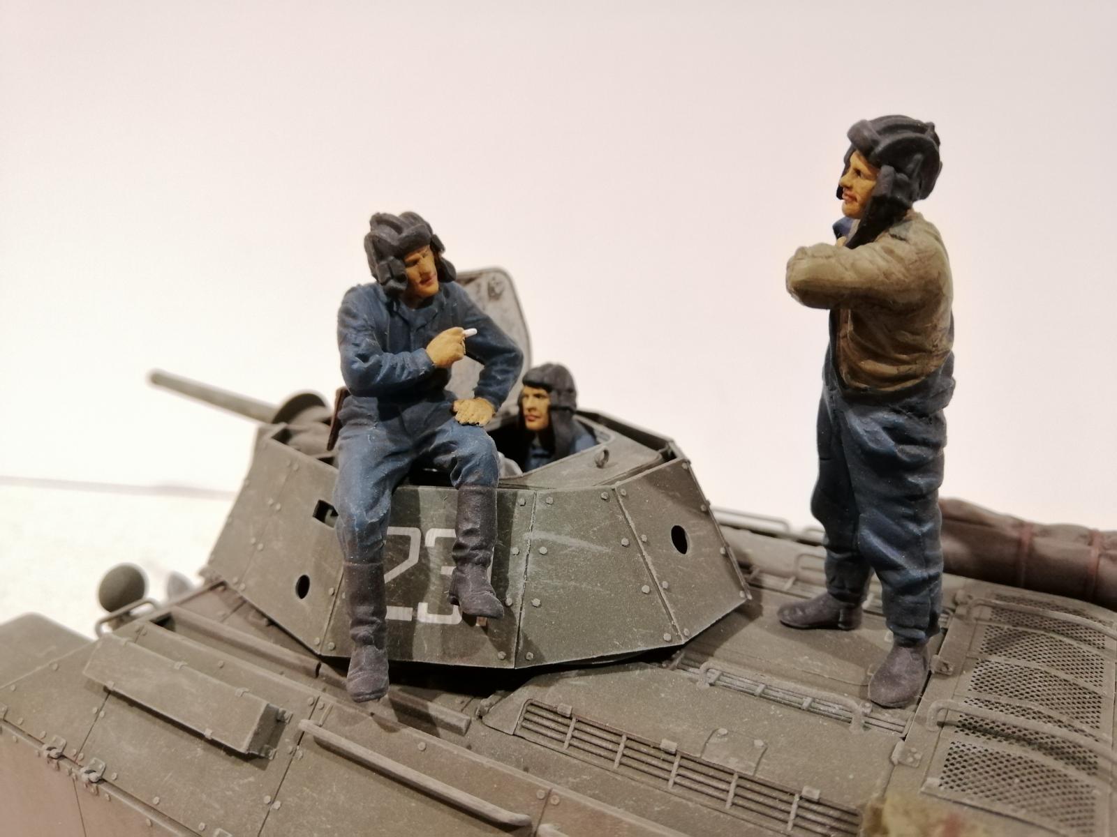 1/35 Border Models Russian T-34E with 'screened' armour - iModeler