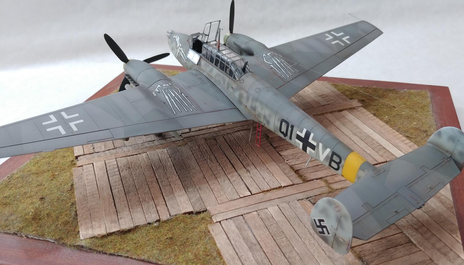 Quickboost 1/48 Bf110G-2 Échappement pour Revell Kits #48162 