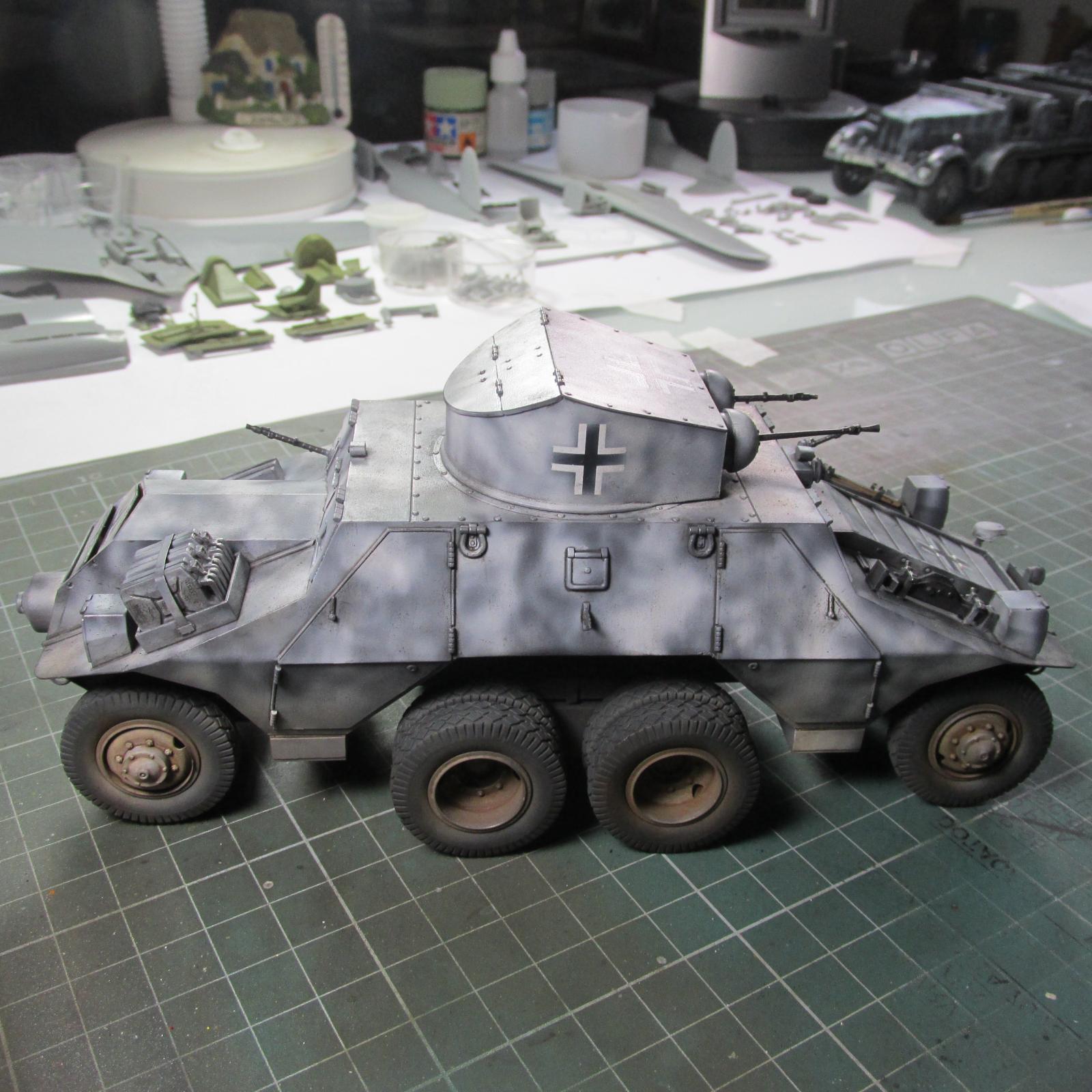 Wehrmacht ADGZ Armored Car Hobby Boss 1:35 - 1/35 - iModeler