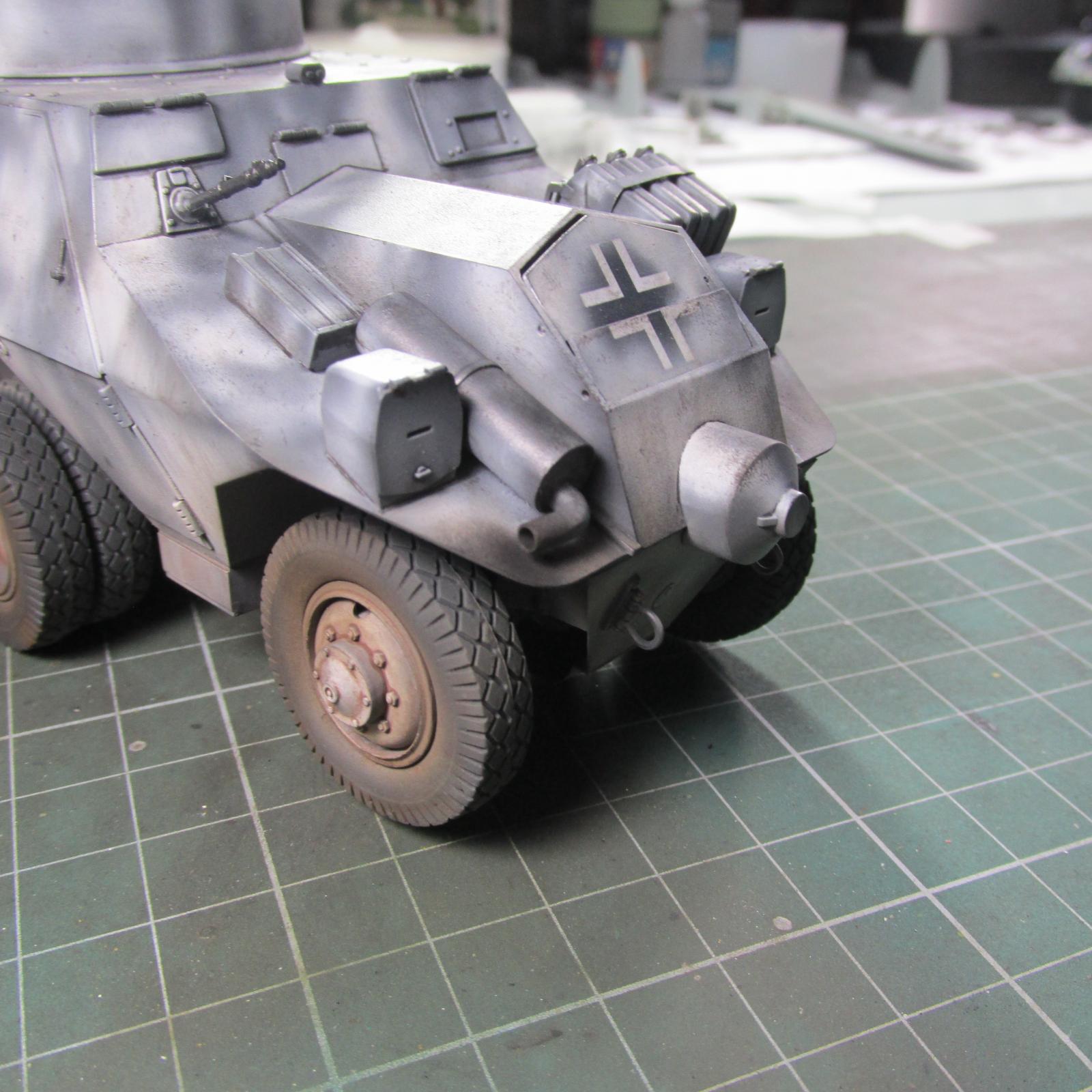 Wehrmacht ADGZ Armored Car Hobby Boss 1:35 - 1/35 - iModeler