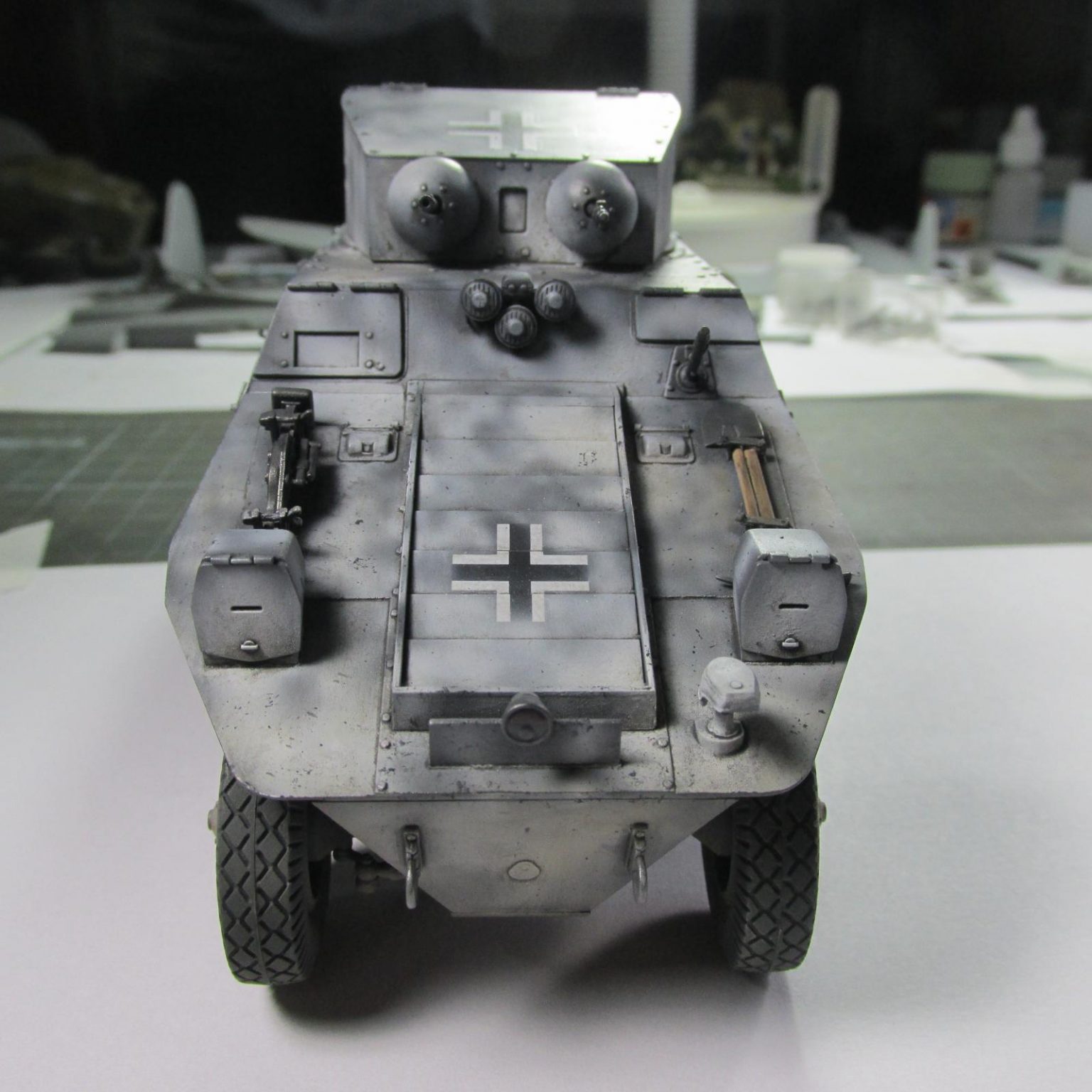 Wehrmacht ADGZ Armored Car Hobby Boss 1:35 - 1/35 - iModeler
