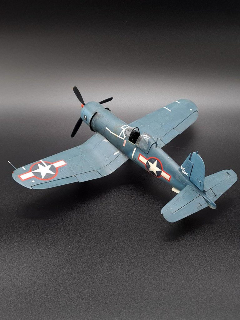 Tamiya F4U-1A Corsair, 1/48. The Big Hog. - Navy US Navy Vought - iModeler