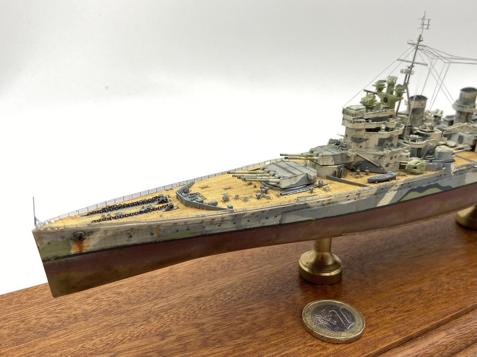 1/700 HMS Prince of Wales 1941.5 Wooden Deck for Flyhawk kit #FH1153 