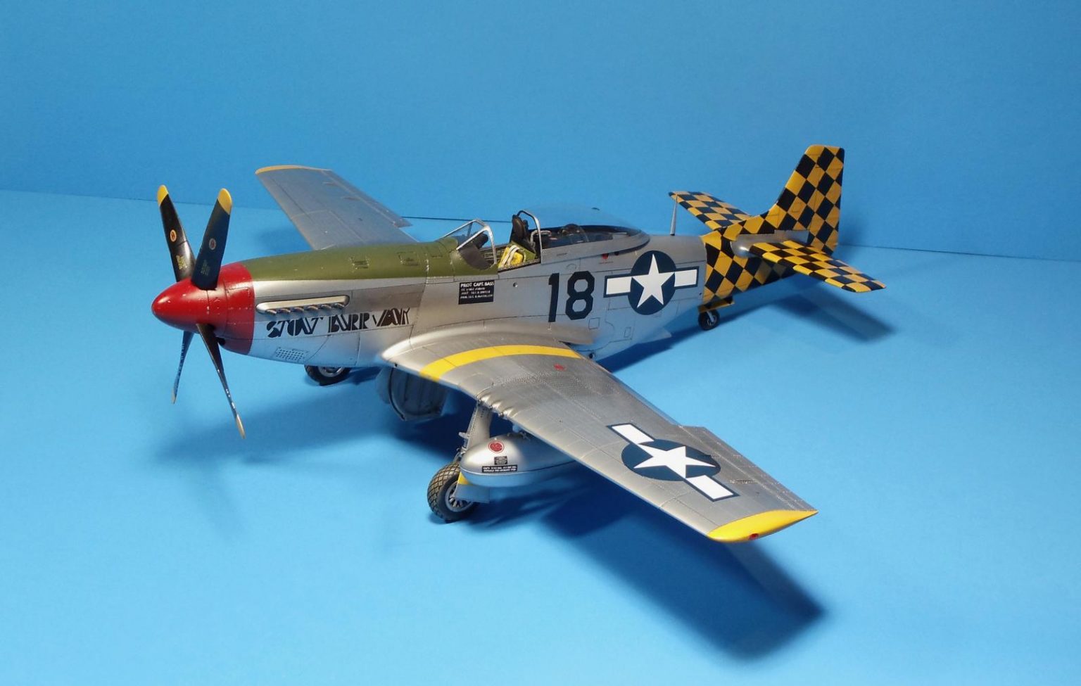 325th FG P-51D Checkertail done! - iModeler