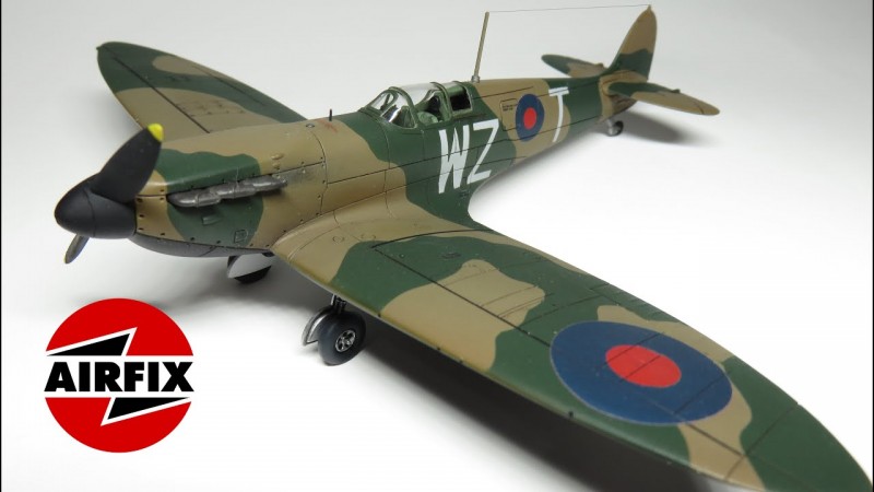 Video: Airfix 1:72 Supermarine Spitfire Mk.I/Mk.IIa - 1/72 - IModeler