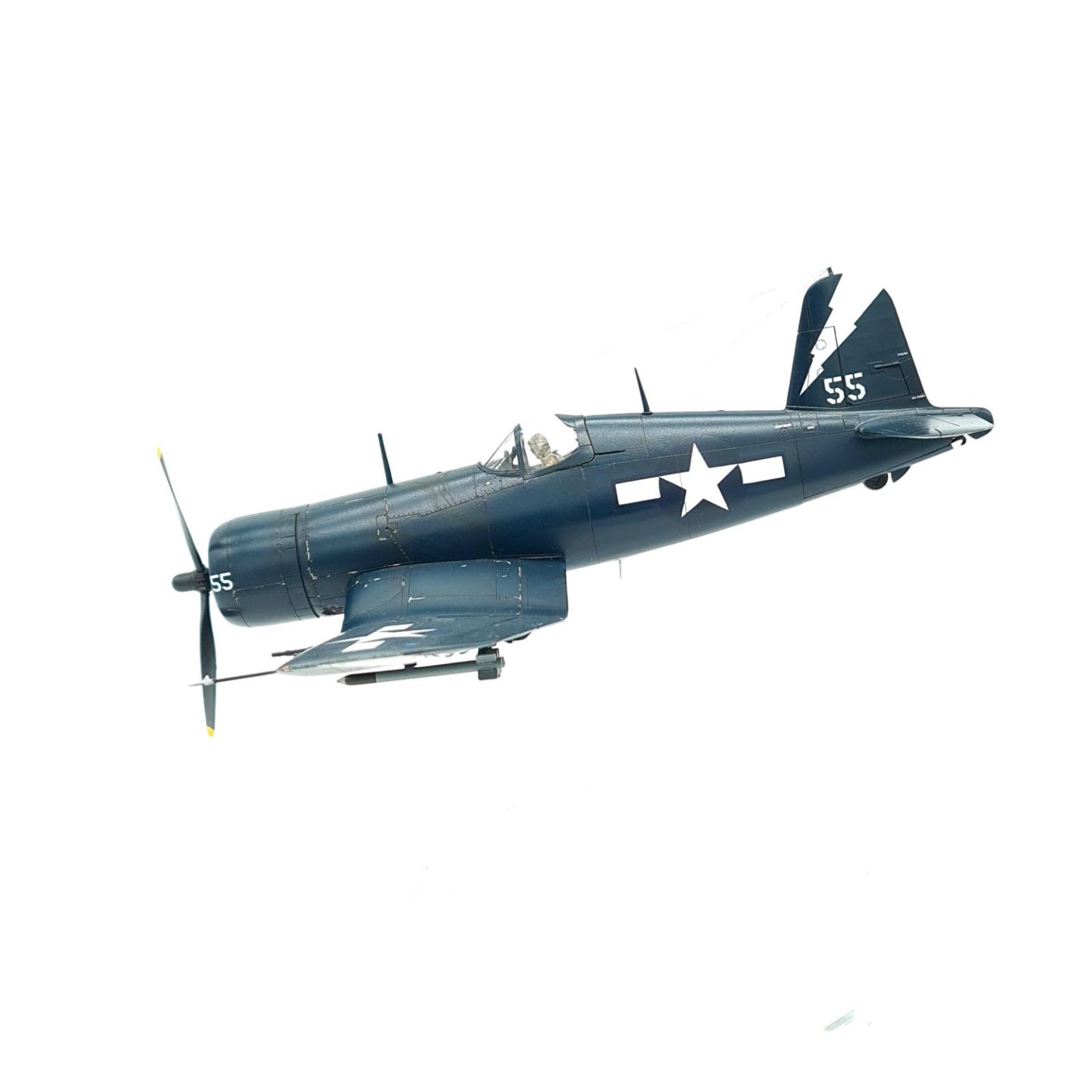 Tamiya F4U-1C, 1/48. The Sky Pirates. - aviation Carrier Corsair - iModeler